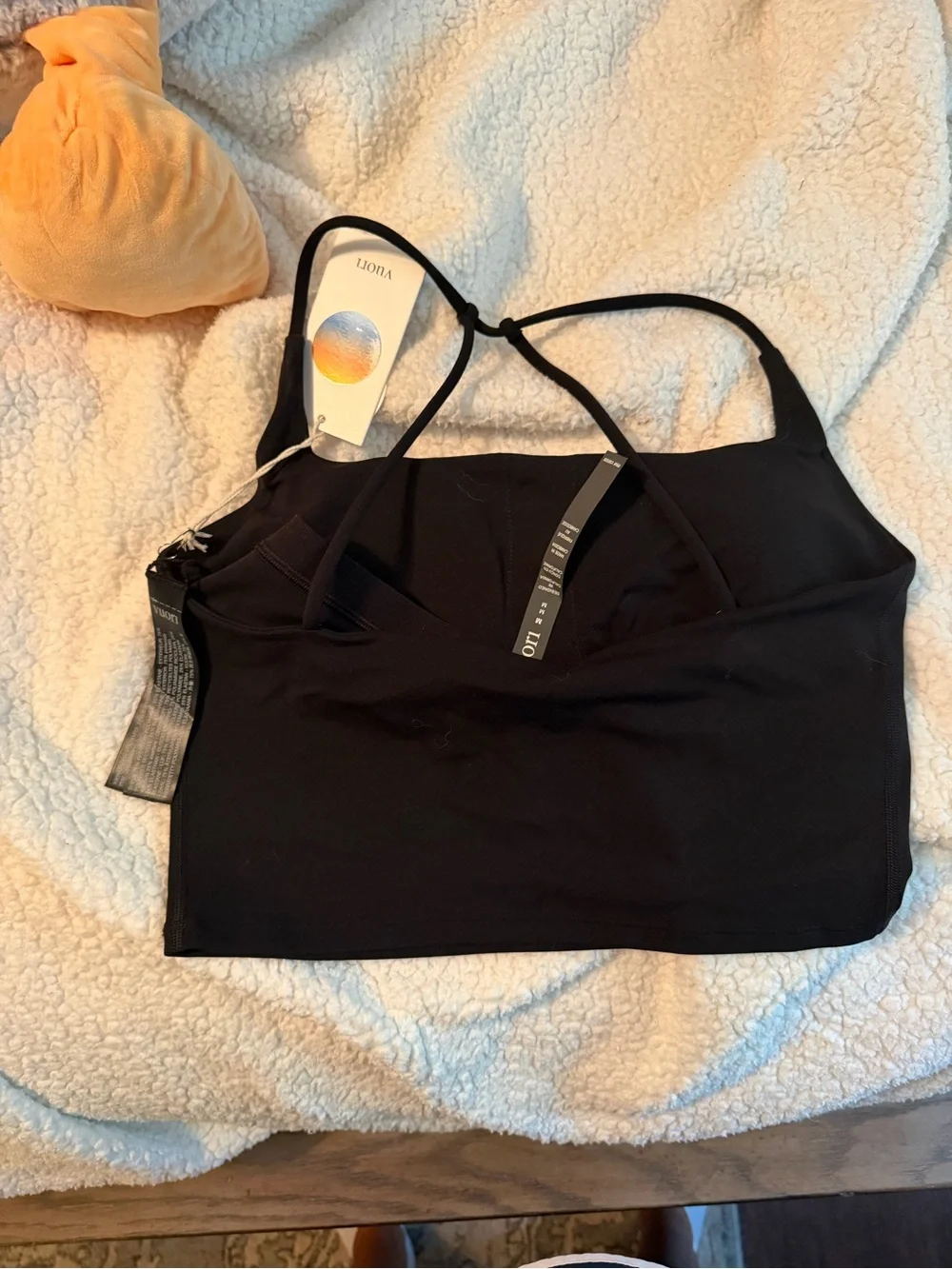 Vuori AllTheFeels Strappy Back Tank-BLACK